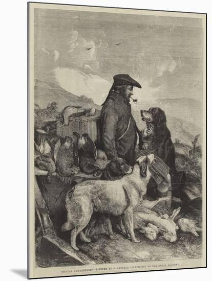 Scotch Gamekeeper-Richard Ansdell-Mounted Giclee Print