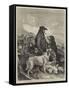 Scotch Gamekeeper-Richard Ansdell-Framed Stretched Canvas