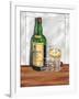 Scotch on the Rocks I-Jennifer Goldberger-Framed Art Print