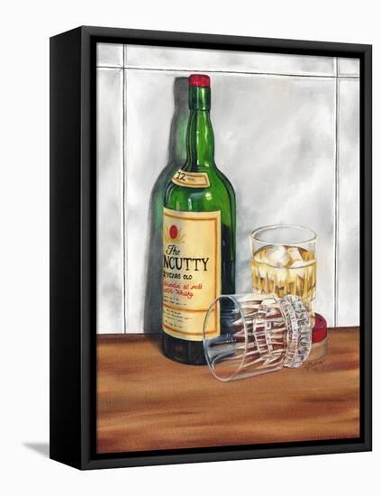 Scotch on the Rocks I-Jennifer Goldberger-Framed Stretched Canvas