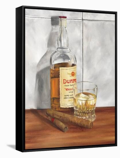 Scotch on the Rocks II-Jennifer Goldberger-Framed Stretched Canvas