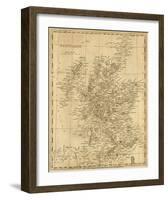 Scotland, c.1812-Aaron Arrowsmith-Framed Art Print