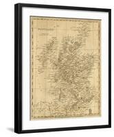Scotland, c.1812-Aaron Arrowsmith-Framed Art Print