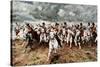 Scotland for Ever, the Charge of the Scots Greys at Waterloo, 18 June 1815-Elizabeth Butler-Stretched Canvas