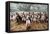 Scotland for Ever, the Charge of the Scots Greys at Waterloo, 18 June 1815-Elizabeth Butler-Framed Stretched Canvas