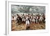 Scotland for Ever, the Charge of the Scots Greys at Waterloo, 18 June 1815-Elizabeth Butler-Framed Giclee Print