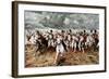 Scotland for Ever, the Charge of the Scots Greys at Waterloo, 18 June 1815-Elizabeth Butler-Framed Giclee Print