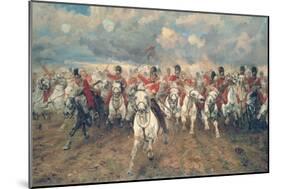 Scotland for Ever!-Lady Butler-Mounted Art Print