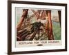 'Scotland for Your Holidays', a British Railways Advertising Poster, C. 1952 (Colour Lithograph)-Terence Cuneo-Framed Giclee Print