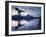 Scotland, Glasgow, Clydebank, the Finneston Crane and Modern Clydebank Skyline-Steve Vidler-Framed Premium Photographic Print