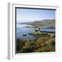 Scotland, Highlands, Eilean Donan Castle, Elevated View-Roy Rainford-Framed Photographic Print