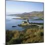 Scotland, Highlands, Eilean Donan Castle, Elevated View-Roy Rainford-Mounted Photographic Print