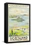 Scotland, Kishmul Castle Isle of Barra, Poster Advertising British Railways, 1952-null-Framed Stretched Canvas