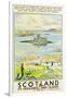 Scotland, Kishmul Castle Isle of Barra, Poster Advertising British Railways, 1952-null-Framed Giclee Print