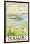 Scotland, Kishmul Castle Isle of Barra, Poster Advertising British Railways, 1952-null-Framed Giclee Print