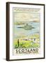 Scotland, Kishmul Castle Isle of Barra, Poster Advertising British Railways, 1952-null-Framed Giclee Print