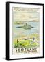 Scotland, Kishmul Castle Isle of Barra, Poster Advertising British Railways, 1952-null-Framed Giclee Print