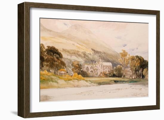 Scotland: ‘Melrose Abbey’, 1842-William Callow-Framed Giclee Print