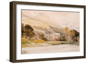 Scotland: ‘Melrose Abbey’, 1842-William Callow-Framed Giclee Print