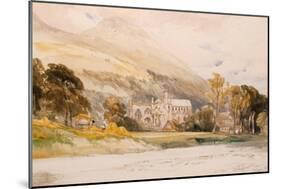 Scotland: ‘Melrose Abbey’, 1842-William Callow-Mounted Giclee Print