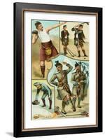 Scotland, Printed by Kaufman and Strauss, 1893-null-Framed Giclee Print