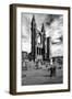 Scotland, St. Andrews, Old Cathedral, Ruin, B / W-Thomas Ebelt-Framed Photographic Print