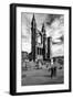 Scotland, St. Andrews, Old Cathedral, Ruin, B / W-Thomas Ebelt-Framed Photographic Print