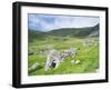Scotland, St Kilda Archipelago, Hirta Island, Abandoned Settlement-Martin Zwick-Framed Premium Photographic Print