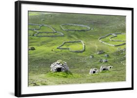 Scotland, St Kilda Archipelago, Hirta Island, Abandoned Settlement-Martin Zwick-Framed Photographic Print