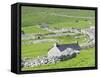 Scotland, St Kilda Islands, Hirta Island, Abandoned Settlement-Martin Zwick-Framed Stretched Canvas