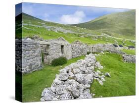 Scotland, St Kilda Islands, Hirta Island, Abandoned Settlement-Martin Zwick-Stretched Canvas