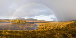 Double rainbow over Loch Awe, Assynt, Scotland, UK-SCOTLAND: The Big Picture-Photographic Print