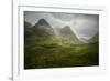 Scotland The Road To Glencoe By The Three Sisters-Philippe Manguin-Framed Photographic Print