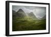 Scotland The Road To Glencoe By The Three Sisters-Philippe Manguin-Framed Photographic Print