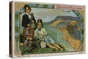 Scotland, Trade Card for Chocolat Meurisse-null-Stretched Canvas