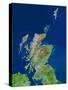 Scotland, UK, Satellite Image-PLANETOBSERVER-Stretched Canvas