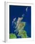 Scotland, UK, Satellite Image-PLANETOBSERVER-Framed Photographic Print