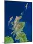 Scotland, UK, Satellite Image-PLANETOBSERVER-Mounted Photographic Print