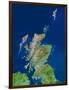 Scotland, UK, Satellite Image-PLANETOBSERVER-Framed Photographic Print