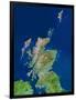 Scotland, UK, Satellite Image-PLANETOBSERVER-Framed Photographic Print