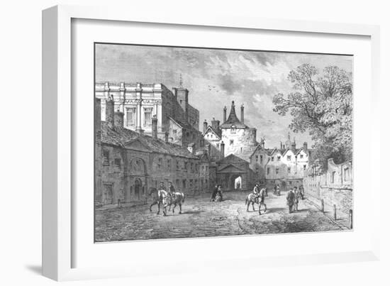 Scotland Yard, C1720-null-Framed Giclee Print