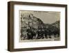 Scots Battalion at Es Salt, Palestine, WW1-null-Framed Photographic Print