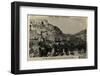 Scots Battalion at Es Salt, Palestine, WW1-null-Framed Photographic Print