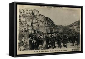 Scots Battalion at Es Salt, Palestine, WW1-null-Framed Stretched Canvas