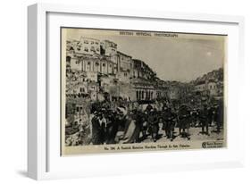 Scots Battalion at Es Salt, Palestine, WW1-null-Framed Photographic Print