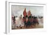 Scots Guards Saving the Colours at Alma, 1854, 1899-Lady Butler-Framed Giclee Print