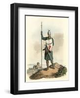 Scots Knight 14th Cent-Charles Hamilton Smith-Framed Art Print