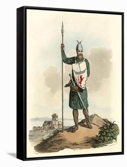 Scots Knight 14th Cent-Charles Hamilton Smith-Framed Stretched Canvas