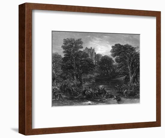 Scots Pursued, Preston-G. Cattermole-Framed Art Print