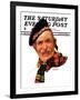 "Scotsman," Saturday Evening Post Cover, June 23, 1934-J.F. Kernan-Framed Giclee Print